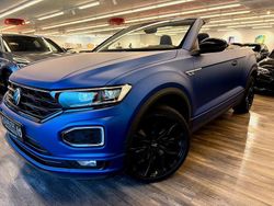 Blau Gebraucht 2022 VW T-Roc Cabriolet R-line Cabrio | 29.800 € (Fairer Preis)
