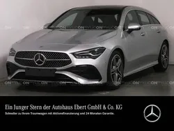 Iridiumsilber Gebraucht 2023 Mercedes CLA200 Shooting Brake AMG Kombi | 37.770 € (Teuer)