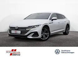 Weiss / oryxweiss perlmutteffekt (metallic) Gebraucht 2023 VW Arteon R-line Kombi | 36.880 € (Guter Preis)