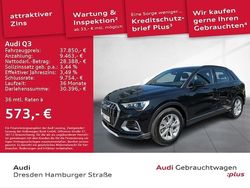 Mythosschwarz metallic Gebraucht 2024 Audi Q3 Advanced Plus SUV | 42.990 € (Teuer)