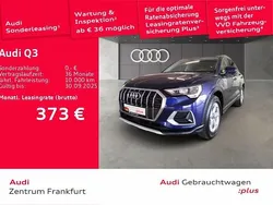 Navarrablau metallic Gebraucht 2024 Audi Q3 Advanced SUV | 37.420 € (Fairer Preis)