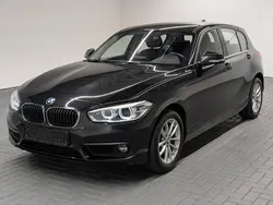 Schwarz (black sapphire met.) Gebraucht 2018 BMW 120 Advantage Kleinwagen | 19.980 € (Fairer Preis)