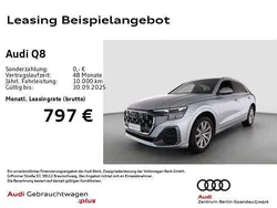 Silber Gebraucht 2025 Audi Q8 S-Line SUV | 78.820 € (Etwas zu teuer)