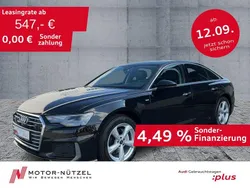 Mythosschwarz metallic Gebraucht 2023 Audi A6 Design Limousine | 43.350 € (Teuer)