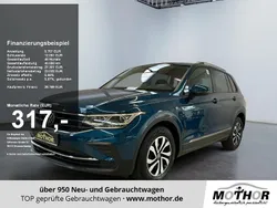 Blau Gebraucht 2021 VW Tiguan Active SUV | 29.079 € (Fairer Preis)