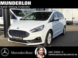 Weiß Gebraucht 2020 Ford S-MAX Titanium Van / Kleinbus | 20.900 € (Guter Preis)