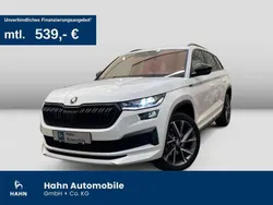 Moonweiss metallic Gebraucht 2023 Skoda Kodiaq SportLine SUV | 42.495 € (Fairer Preis)