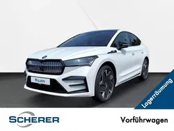 Weiß Gebraucht 2023 Skoda Enyaq iV RS SUV | 43.980 € (Fairer Preis)