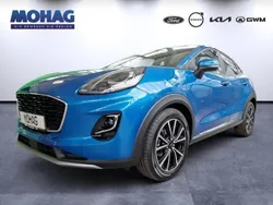 Blau Gebraucht 2021 Ford Puma Titanium SUV | 15.390 € (Guter Preis)