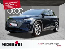Mythosschwarz metallic Gebraucht 2022 Audi Q4 e-tron Comfort SUV | 31.440 € (Fairer Preis)