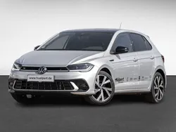Reflexsilber metallic schwarz Gebraucht 2024 VW Polo R-line Kleinwagen | 28.400 € (Etwas zu teuer)