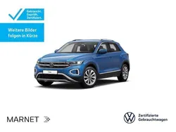 Ravennablau metallic Gebraucht 2024 VW T-Roc Style SUV | 30.430 € (Fairer Preis)