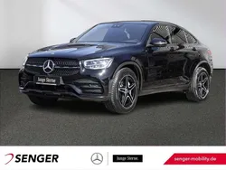 Schwarz Gebraucht 2022 Mercedes GLC220 AMG Coupé | 49.490 € (Teuer)