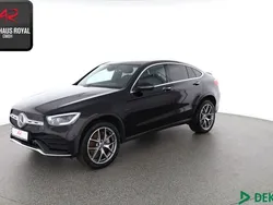 Schwarz (metallic) Gebraucht 2021 Mercedes GLC300e AMG Coupé | 46.880 € (Fairer Preis)