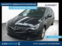 Onyx schwarz Gebraucht 2022 Opel Astra Elegance Kombi | 10.397 € (Superpreis)