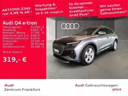 Taifungrau metallic Gebraucht 2022 Audi Q4 e-tron Advanced SUV | 33.950 € (Superpreis)