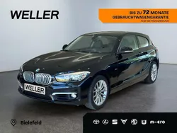 Schwarz Gebraucht 2017 BMW 118 Urban Line Kleinwagen | 17.390 € (Fairer Preis)
