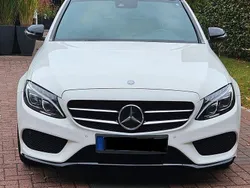 Weiß Gebraucht 2017 Mercedes C400 AMG line Kombi | 22.700 € (Fairer Preis)