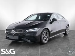 Metalliclack kosmosschwarz Gebraucht 2024 Mercedes CLA200 AMG Coupé | 36.990 € (Fairer Preis)