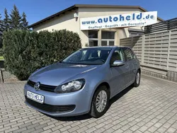 Shark blue metallic (metallic) Gebraucht 2009 VW Golf VI Trendline Limousine | 7.950 € (Teuer)