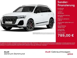 Gletscherweiß metallic Gebraucht 2024 Audi Q7 S-Line SUV | 83.877 € (Etwas zu teuer)
