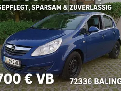 Blau Gebraucht 2007 Opel Corsa Edition Limousine | 1.700 € (Superpreis)