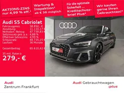Daytonagrau perleffekt/verdeck Gebraucht 2023 Audi S5 Cabriolet Sport Cabrio | 58.850 € (Etwas zu teuer)