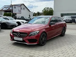 Rot Gebraucht 2015 Mercedes C450 AMG AMG Limousine | 28.990 € (Fairer Preis)