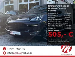 Tiefschwarzmetallic Gebraucht 2017 Porsche Cayenne GTS Chrono SUV | 39.970 € (Fairer Preis)