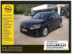Schwarz (diamantschwarz) Gebraucht 2022 Opel Corsa Elegance Kleinwagen | 15.590 € (Fairer Preis)