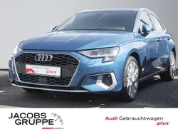 Blau Gebraucht 2022 Audi A3 Sportback Advanced Limousine | 25.630 € (Fairer Preis)