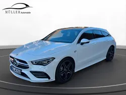 Polarweiss unilack Gebraucht 2020 Mercedes CLA35 AMG Shooting Brake AMG Kombi | 37.490 € (Fairer Preis)