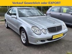 Brillantsilber metalliclack Gebraucht 2002 Mercedes E240 Limousine | 2.200 € (Superpreis)