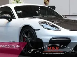Carraraweiß metallic Gebraucht 2022 Porsche 718 Cayman GT4 Coupé | 159.000 €
