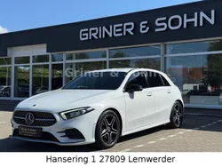 Silber Gebraucht 2020 Mercedes A200 AMG line Limousine | 23.450 € (Fairer Preis)