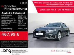 Grau Gebraucht 2021 Audi A5 S-Line Coupé | 33.390 € (Guter Preis)