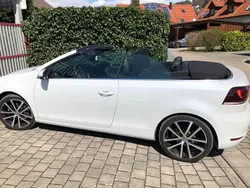 Weiß Gebraucht 2012 VW Golf Cabriolet Cabrio | 11.900 € (Etwas zu teuer)