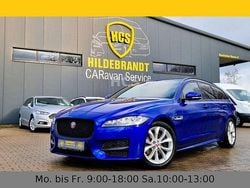 Blau Gebraucht 2019 Jaguar XF Sportbrake R-Sport Kombi | 17.498 € (Superpreis)