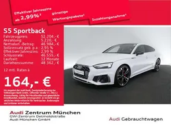 Gletscherweiß metallic Gebraucht 2022 Audi S5 Limousine | 52.204 € (Fairer Preis)