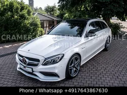 Weiß Gebraucht 2015 Mercedes C63 AMG AMG Kombi | 31.799 € (Teuer)