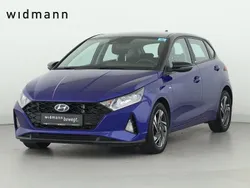 Intense blue/ phantom black / mic Gebraucht 2021 Hyundai i20 Intro Edition Limousine | 14.850 € (Guter Preis)