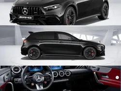 Schwarz Gebraucht 2023 Mercedes A45 AMG AMG Limousine | 59.999 € (Teuer)