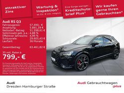 Mythosschwarz metallic Gebraucht 2021 Audi RS Q3 Ambiente SUV | 56.890 € (Fairer Preis)