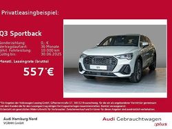 Tausilber metallic Gebraucht 2024 Audi Q3 Sportback S-Line SUV | 45.940 € (Teuer)