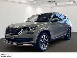 Grau Gebraucht 2021 Skoda Kodiaq Scout 4x4 SUV | 36.450 € (Teuer)