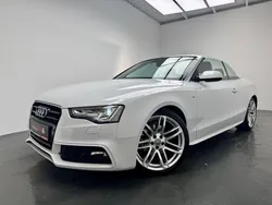 Gletscherweiß metallic Gebraucht 2014 Audi A5 Cabriolet S-Line Cabrio | 23.390 € (Teuer)