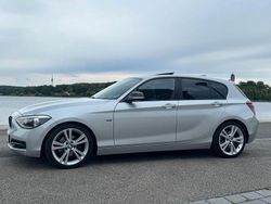 Silber Gebraucht 2012 BMW 120 Sport Line Kleinwagen | 9.500 € (Guter Preis)
