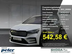 Weiß Gebraucht 2022 Skoda Enyaq iV RS SUV | 42.950 € (Guter Preis)