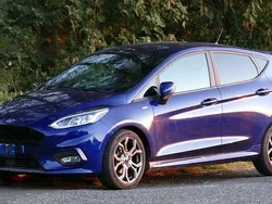 Blau Gebraucht 2018 Ford Fiesta ST-Line Kleinwagen | 10.200 € (Guter Preis)