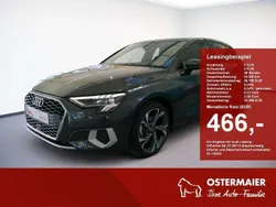 Manhattangrau metallic Gebraucht 2024 Audi A3 Sportback Advanced Plus Limousine | 37.880 € (Fairer Preis)